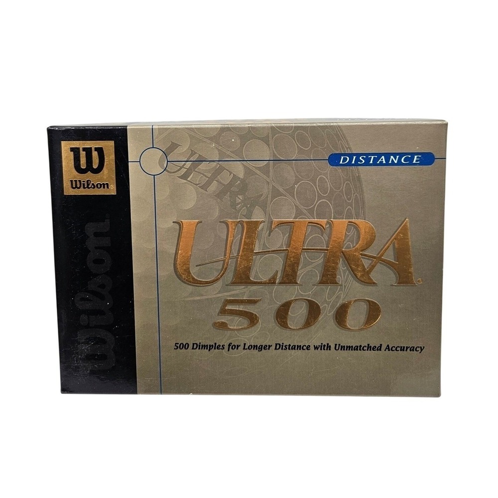 Wilson Ultra 500‎ Distance Golf Balls 7 Packs New